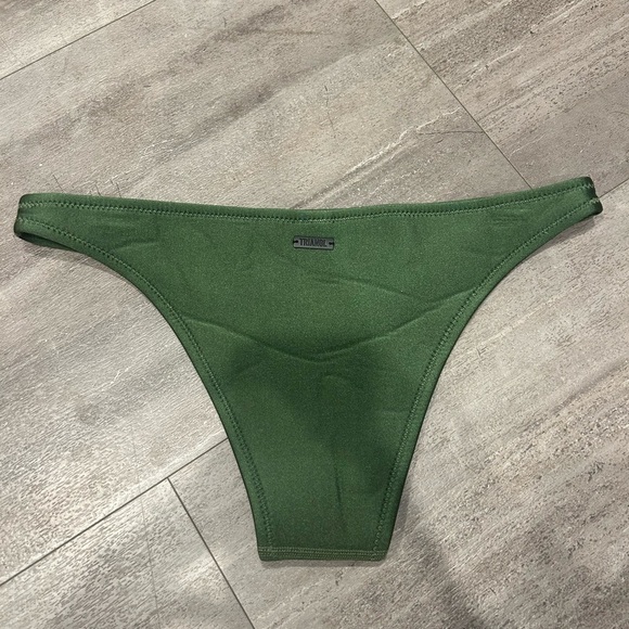 Triangl Army Green Bikini Bottom - Picture 2 of 4